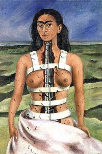 "La columna rota" (1944) de Frida Kahlo.
